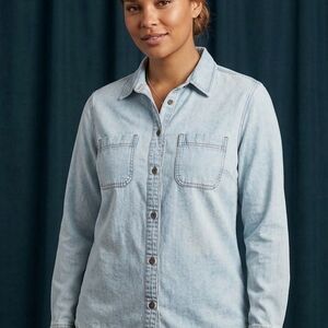 Light Blue Denim Shirt